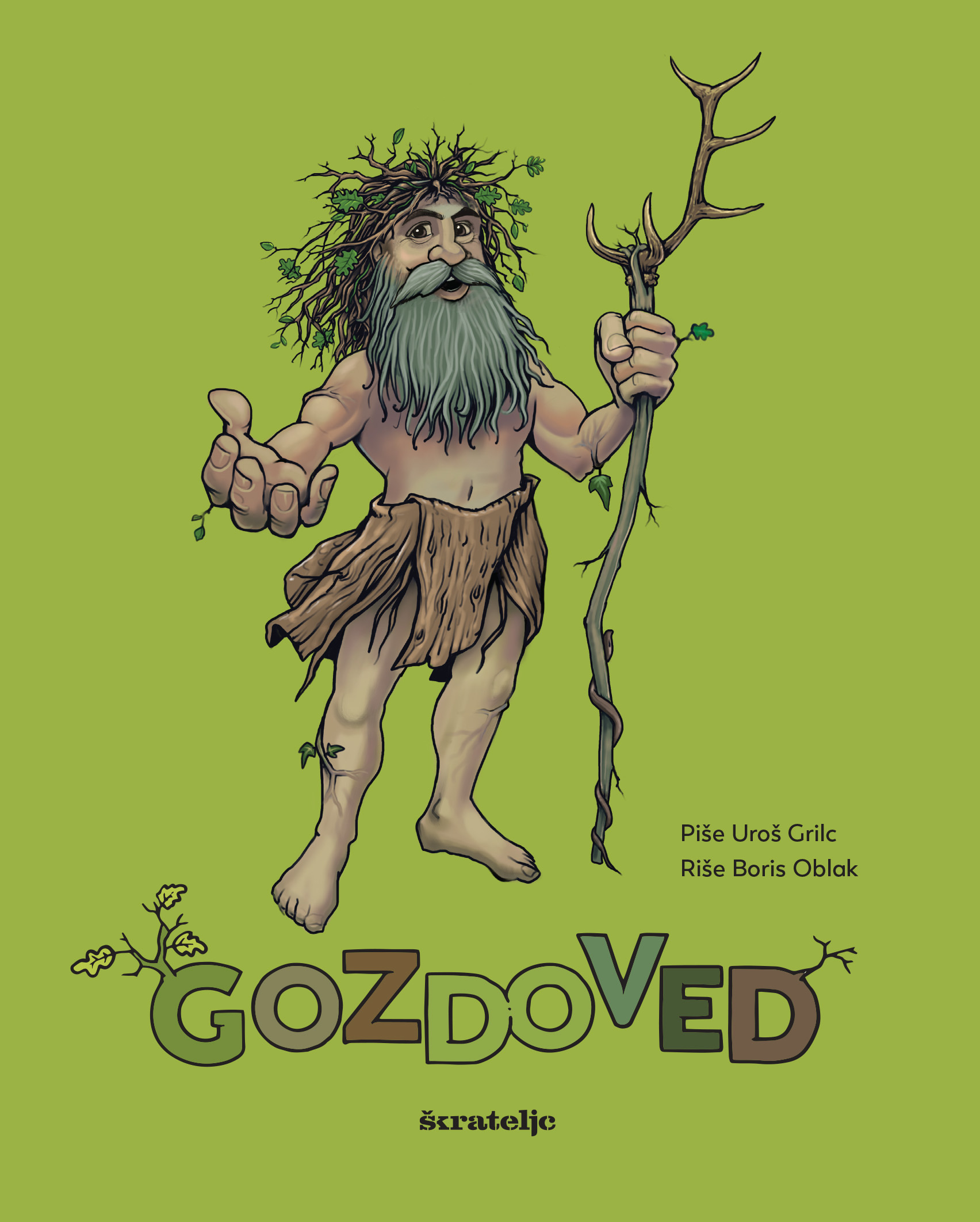 Naslovnica slikanice GOZDOVED