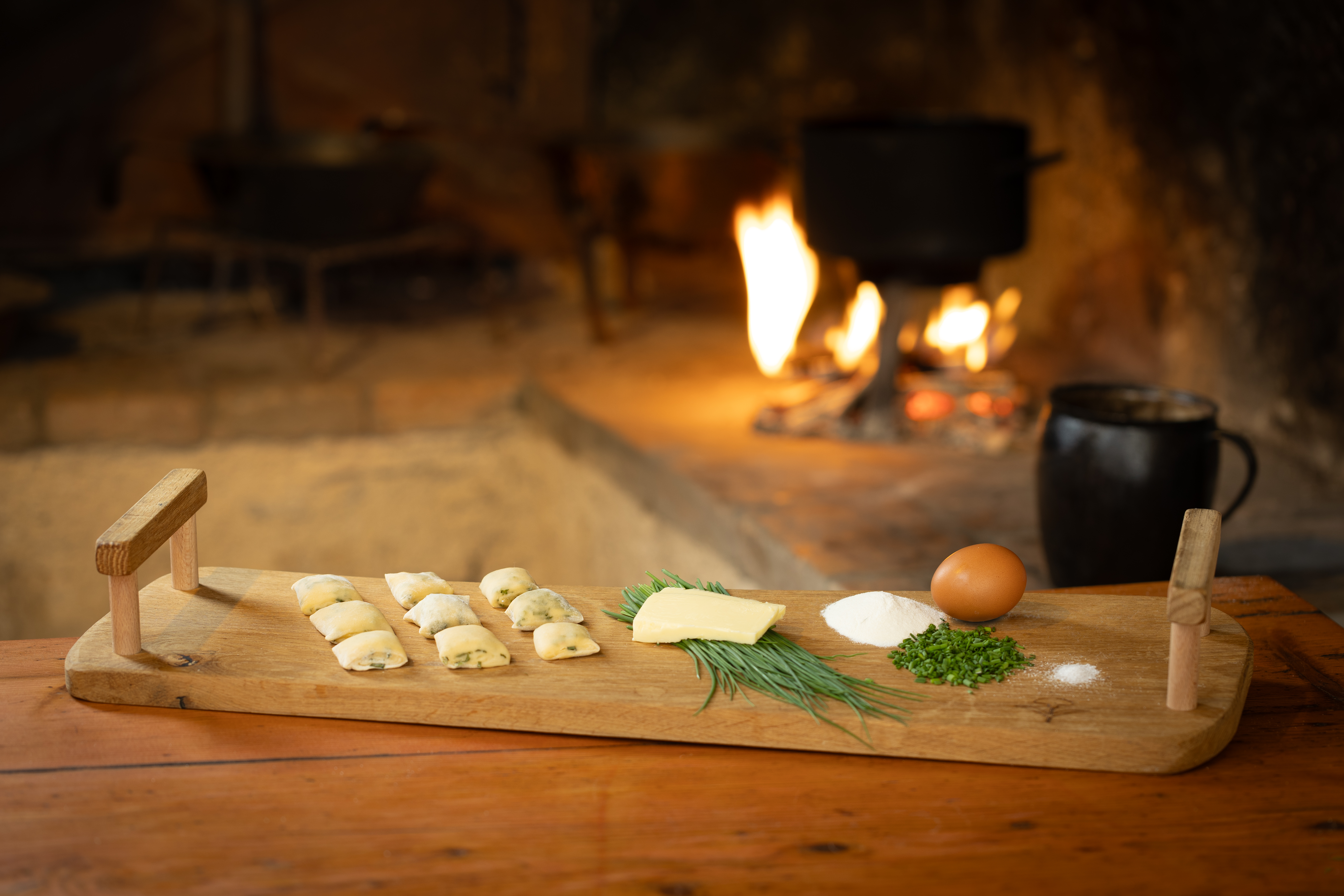 Drobnjakovi štruklji sestavine