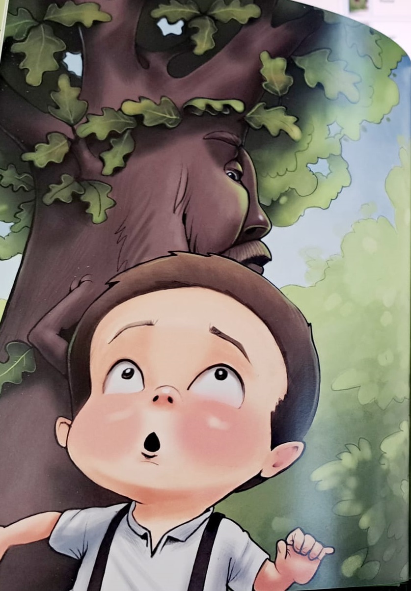 Izsek iz slikanice GOZDOVED